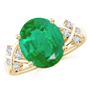Oval AA Emerald