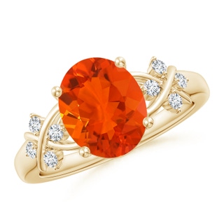 Oval AAA Fire Opal