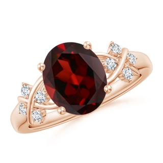 Oval AAA Garnet