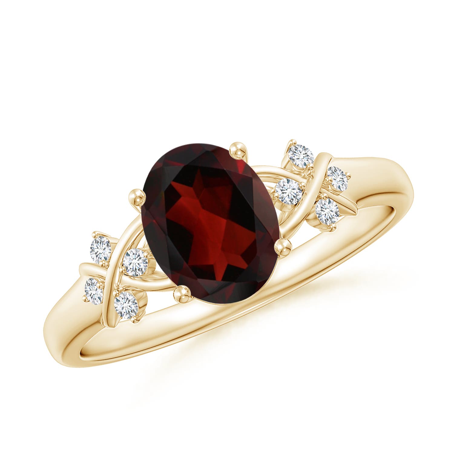 AA - Garnet / 1.53 CT / 14 KT Yellow Gold