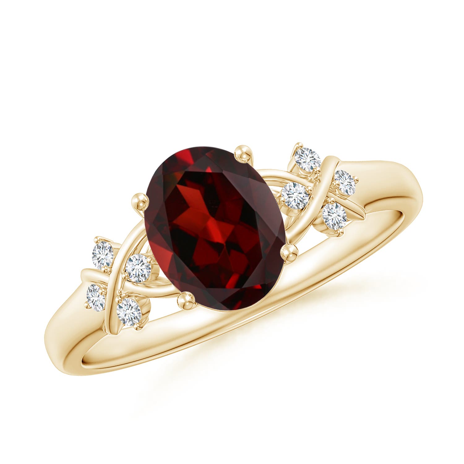 AAA - Garnet / 1.53 CT / 14 KT Yellow Gold