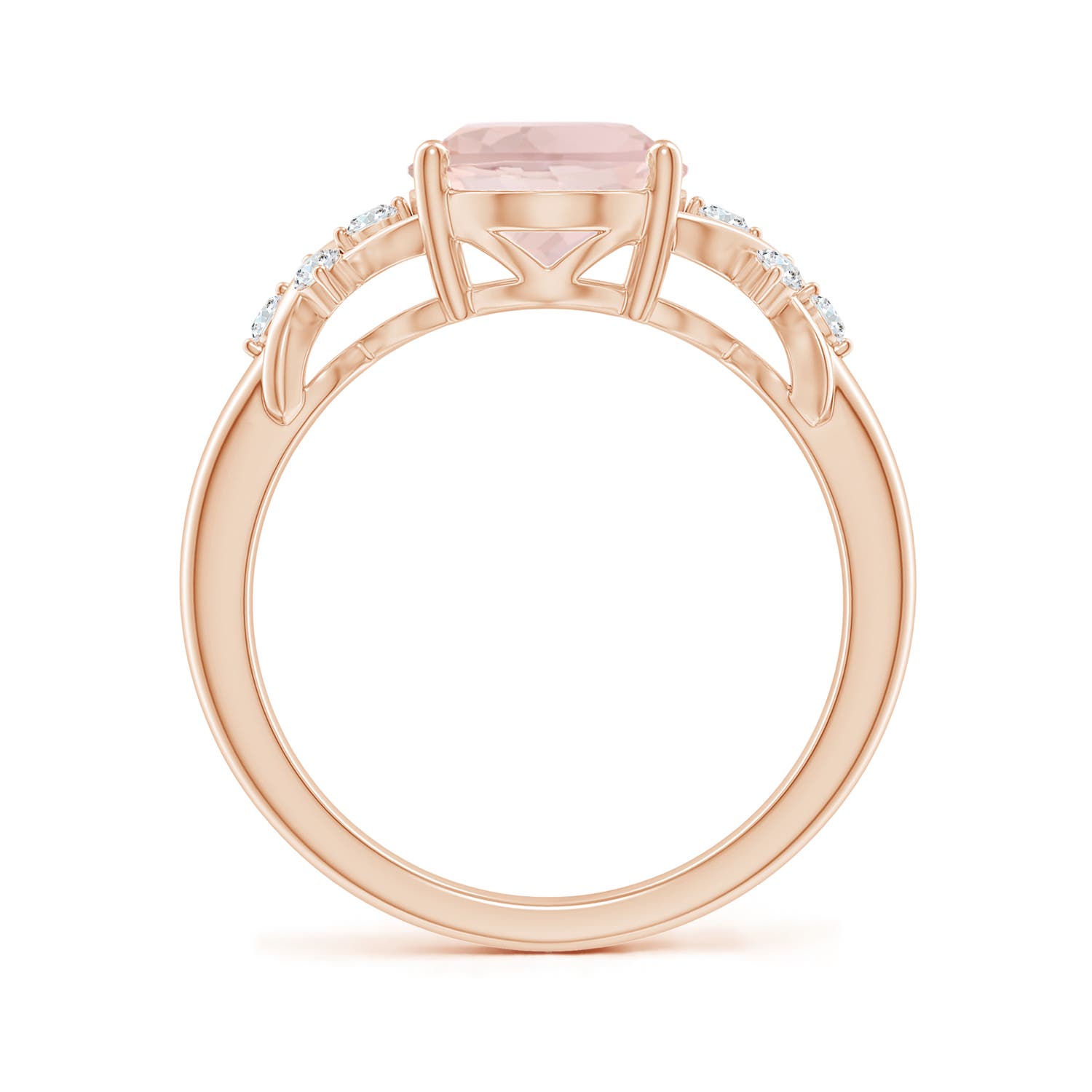 A - Morganite / 2.67 CT / 14 KT Rose Gold