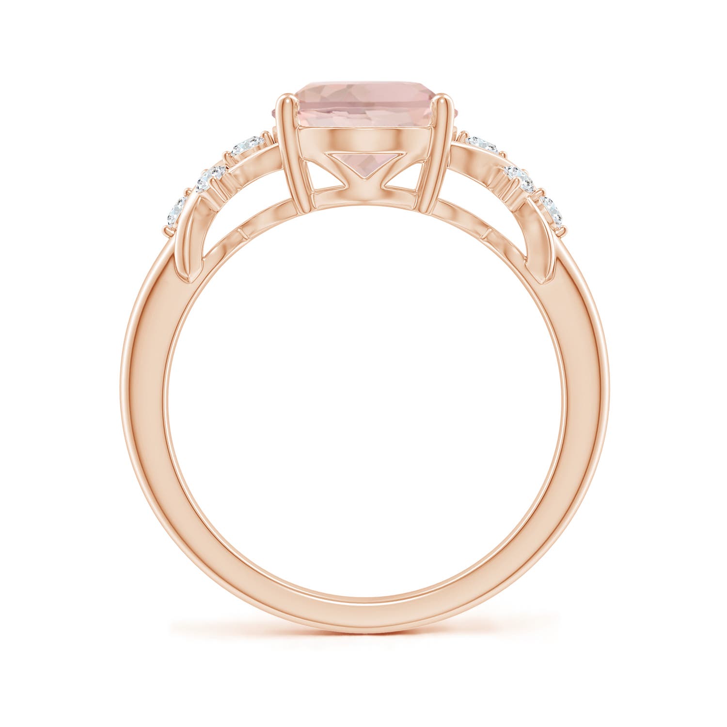 AA - Morganite / 2.67 CT / 14 KT Rose Gold