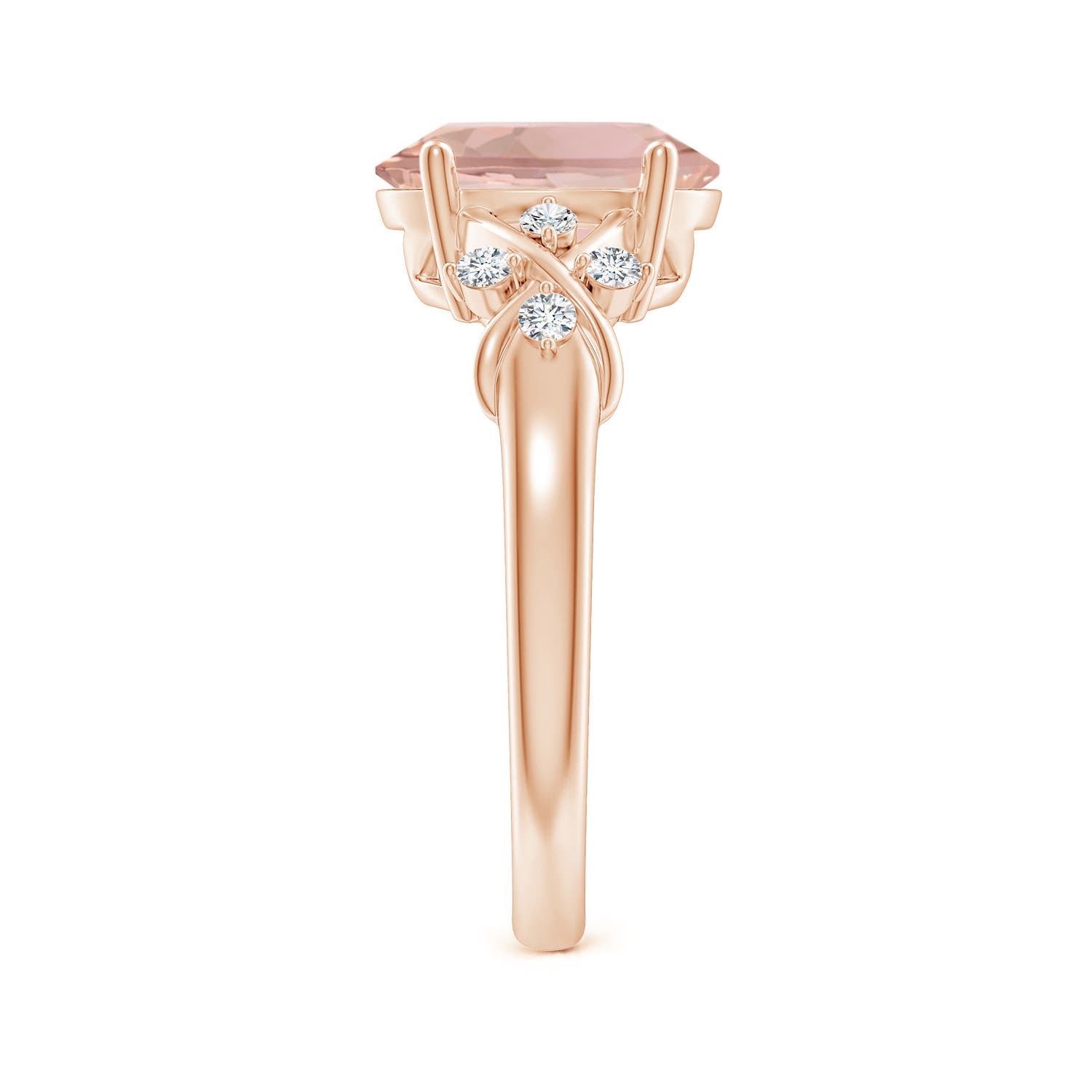 AAA - Morganite / 2.67 CT / 14 KT Rose Gold