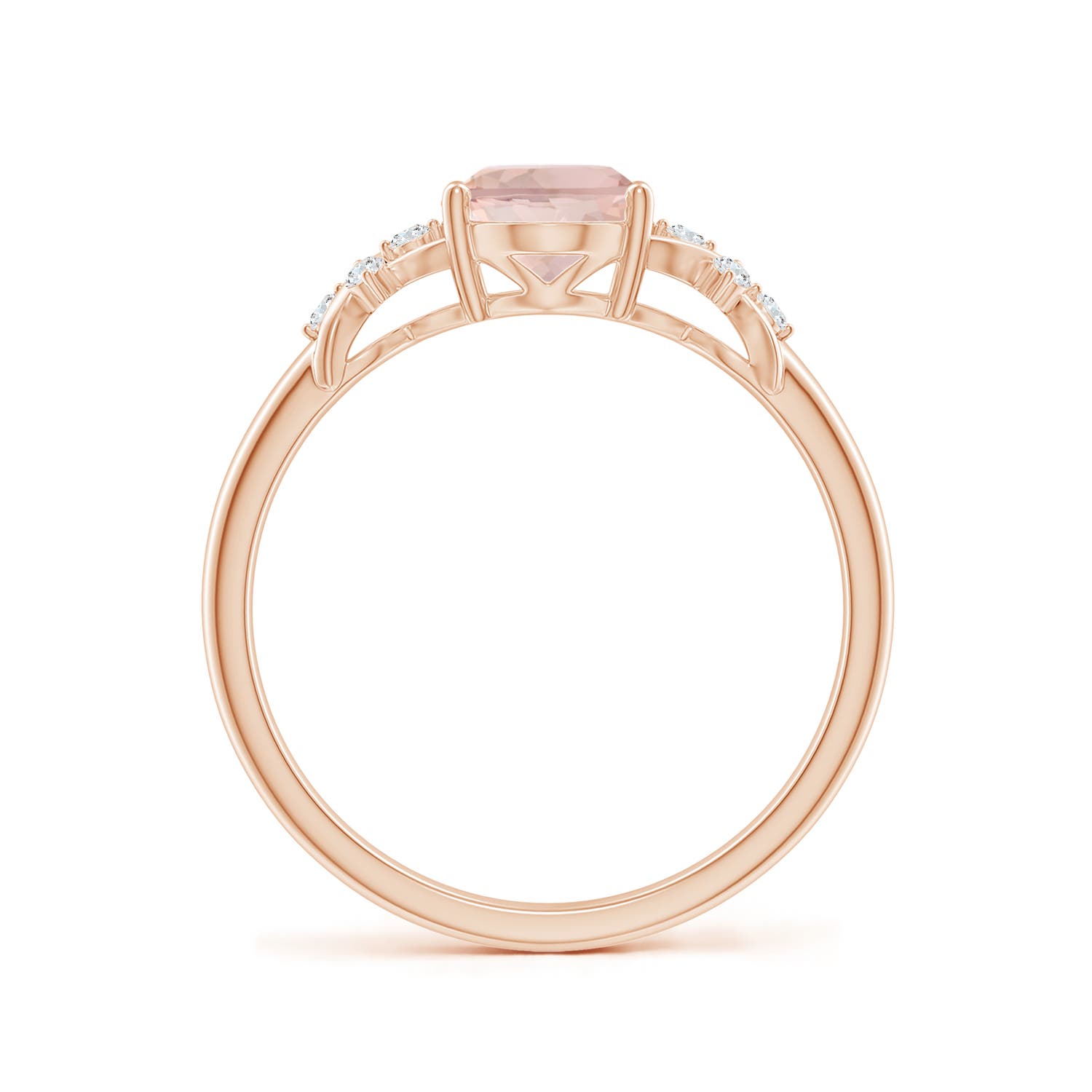 AA - Morganite / 1.18 CT / 14 KT Rose Gold