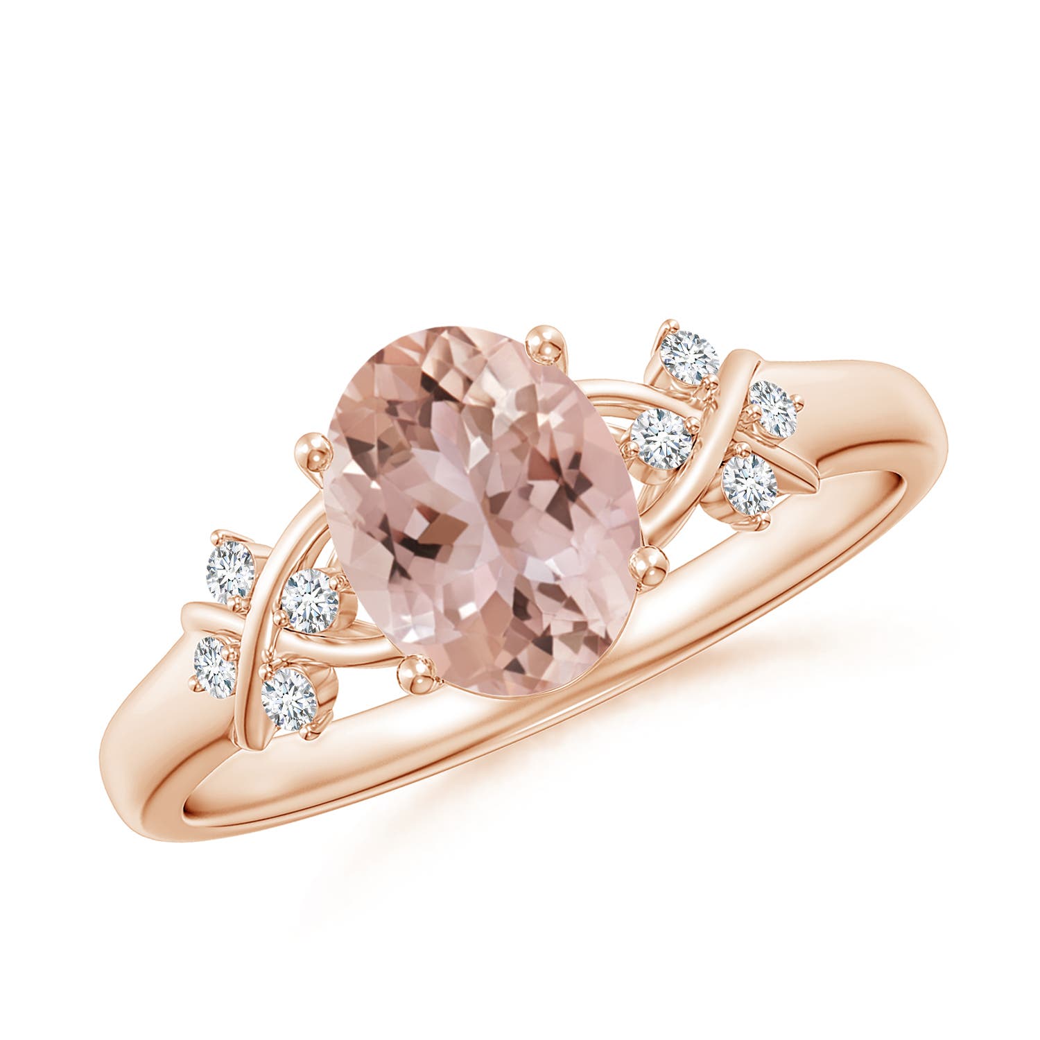 AAA - Morganite / 1.18 CT / 14 KT Rose Gold