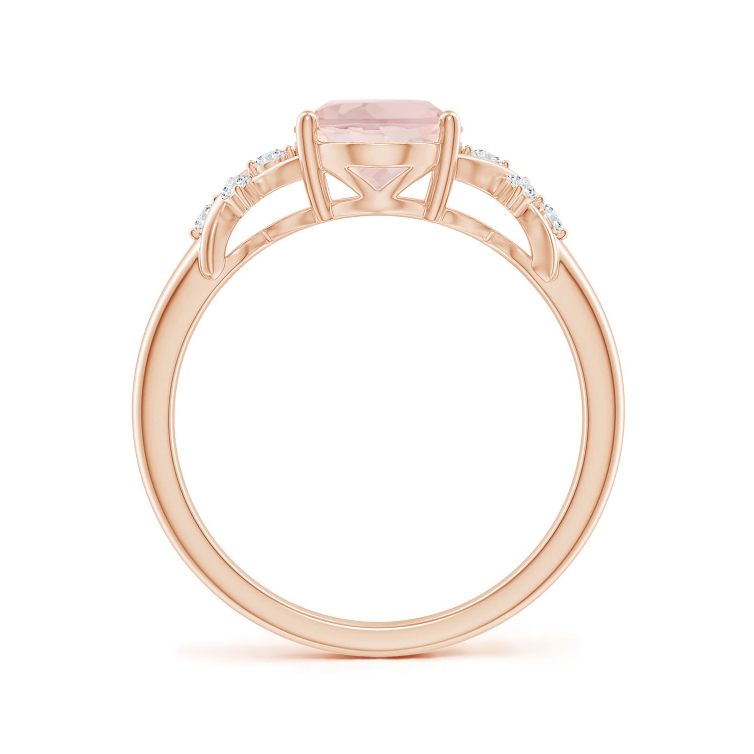 A - Morganite / 1.76 CT / 14 KT Rose Gold