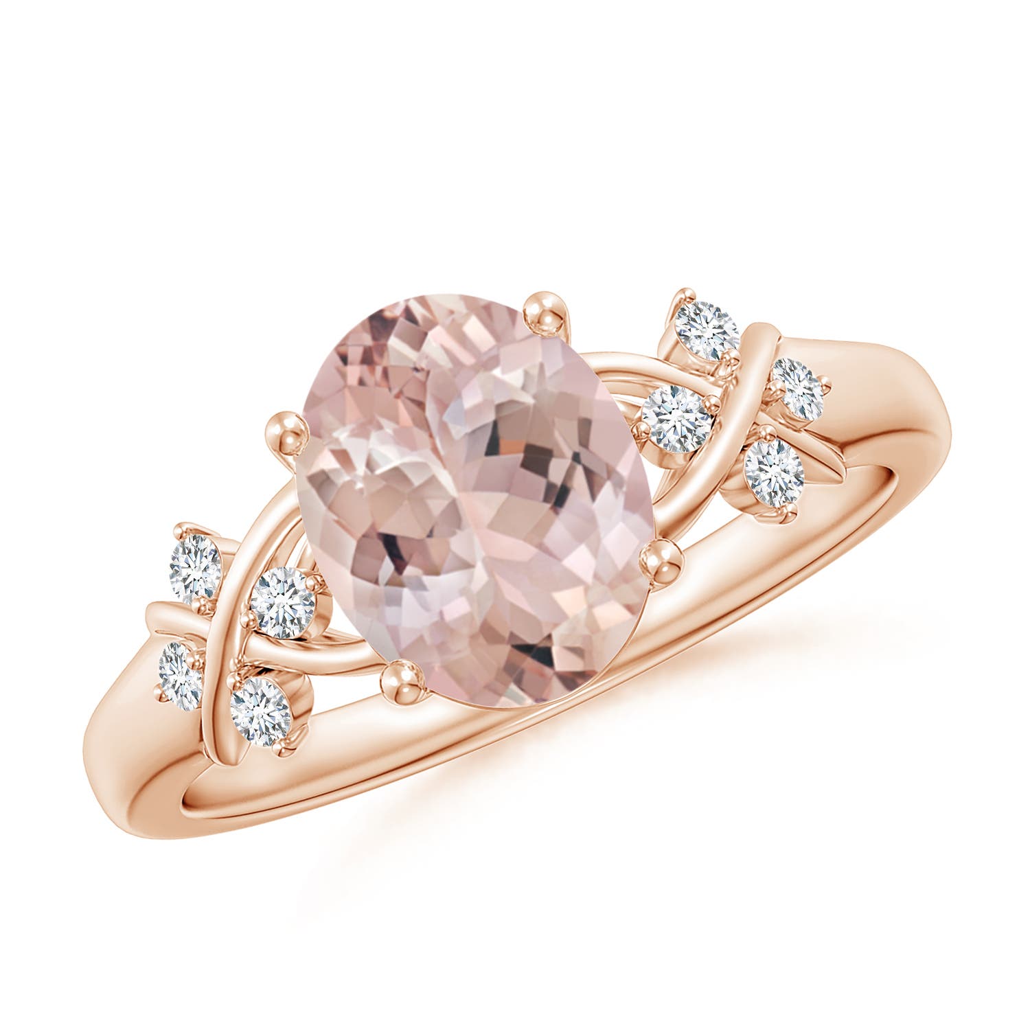 AA - Morganite / 1.76 CT / 14 KT Rose Gold