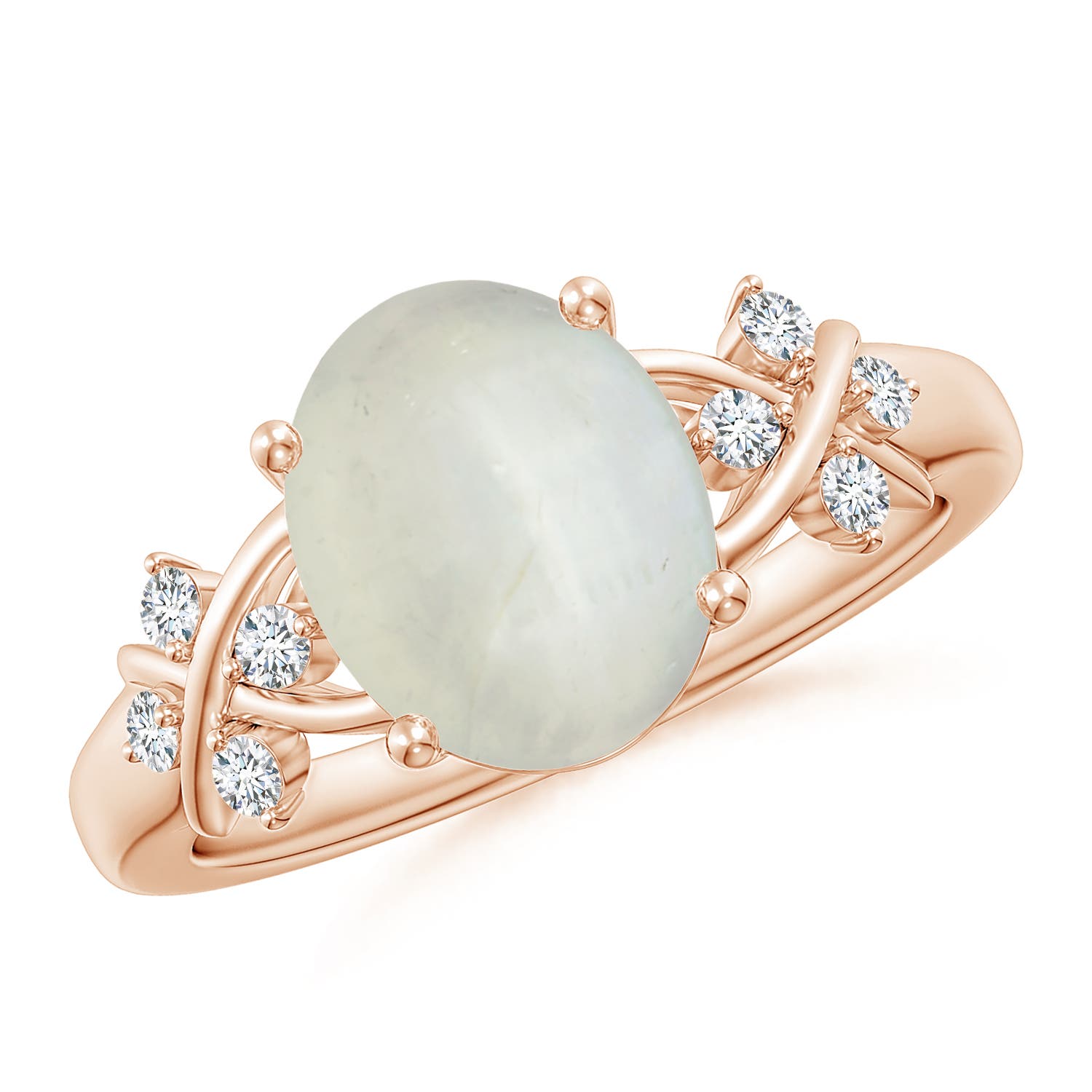 AA - Moonstone / 2.67 CT / 14 KT Rose Gold