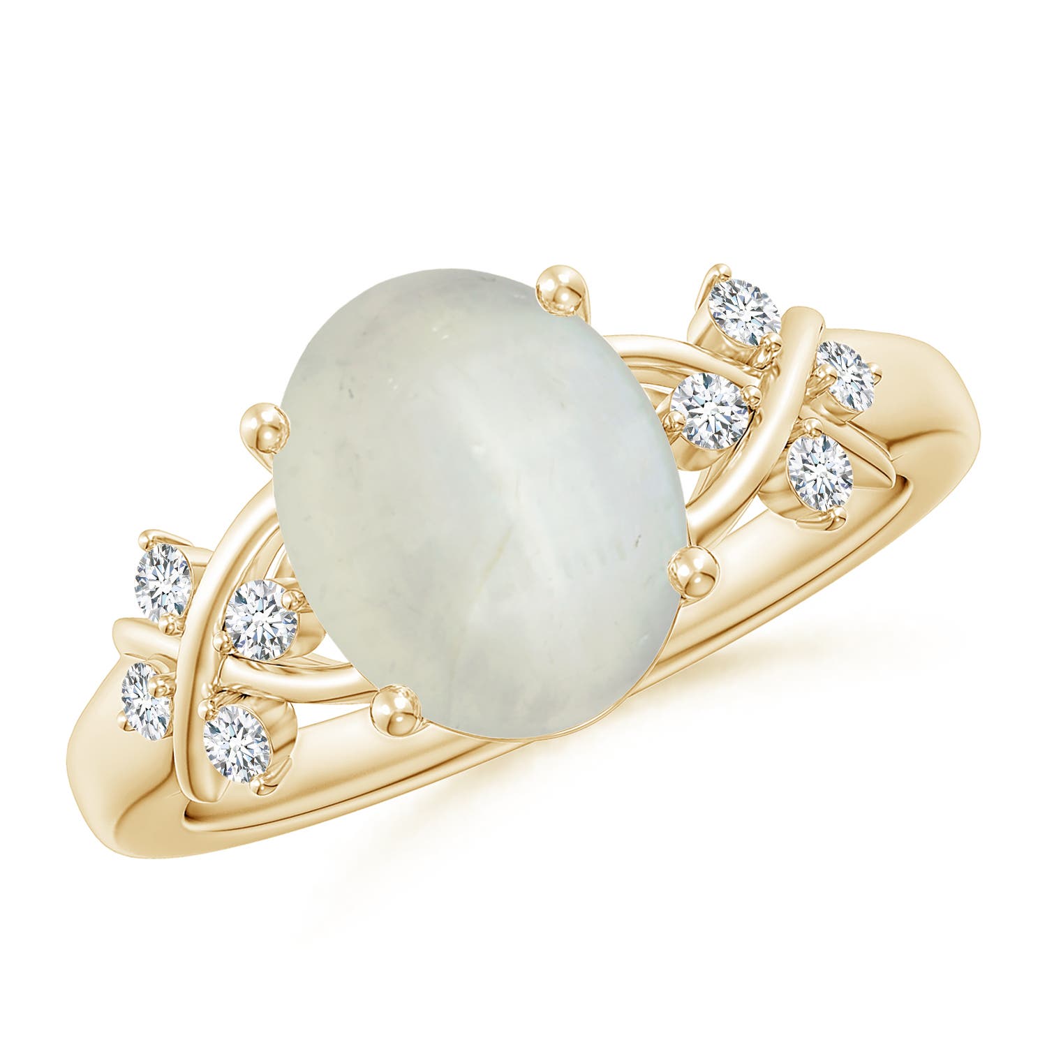 AA - Moonstone / 2.67 CT / 14 KT Yellow Gold