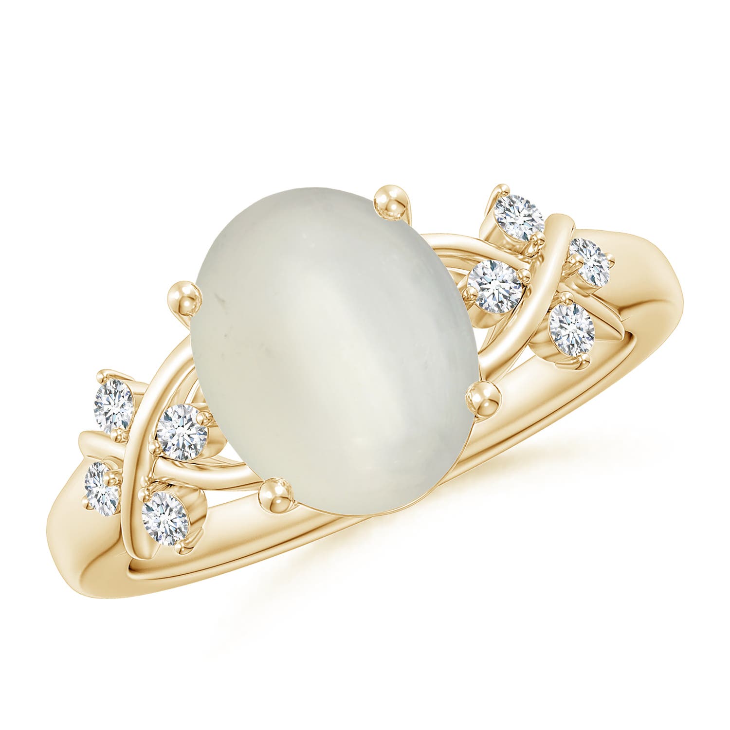 AAA - Moonstone / 2.67 CT / 14 KT Yellow Gold