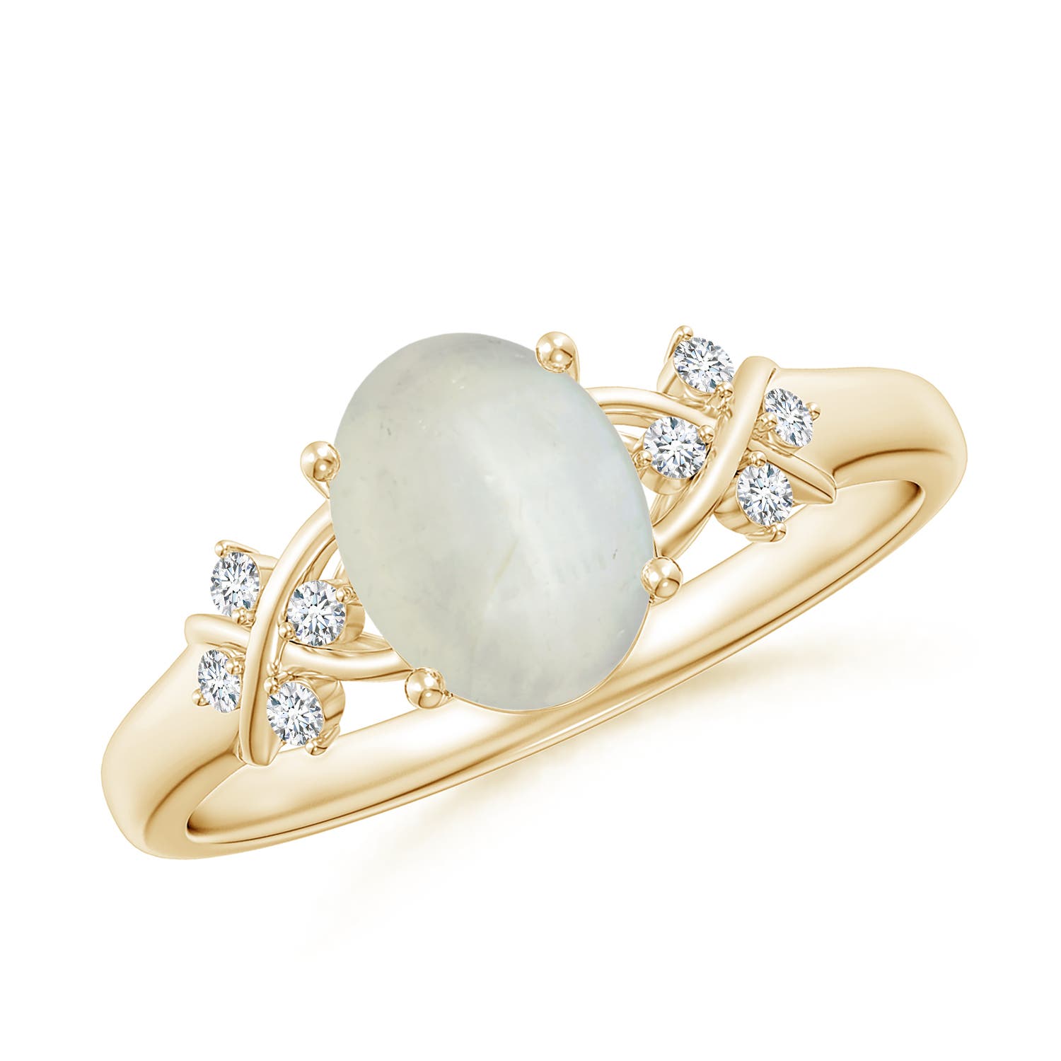 AA - Moonstone / 1.18 CT / 14 KT Yellow Gold