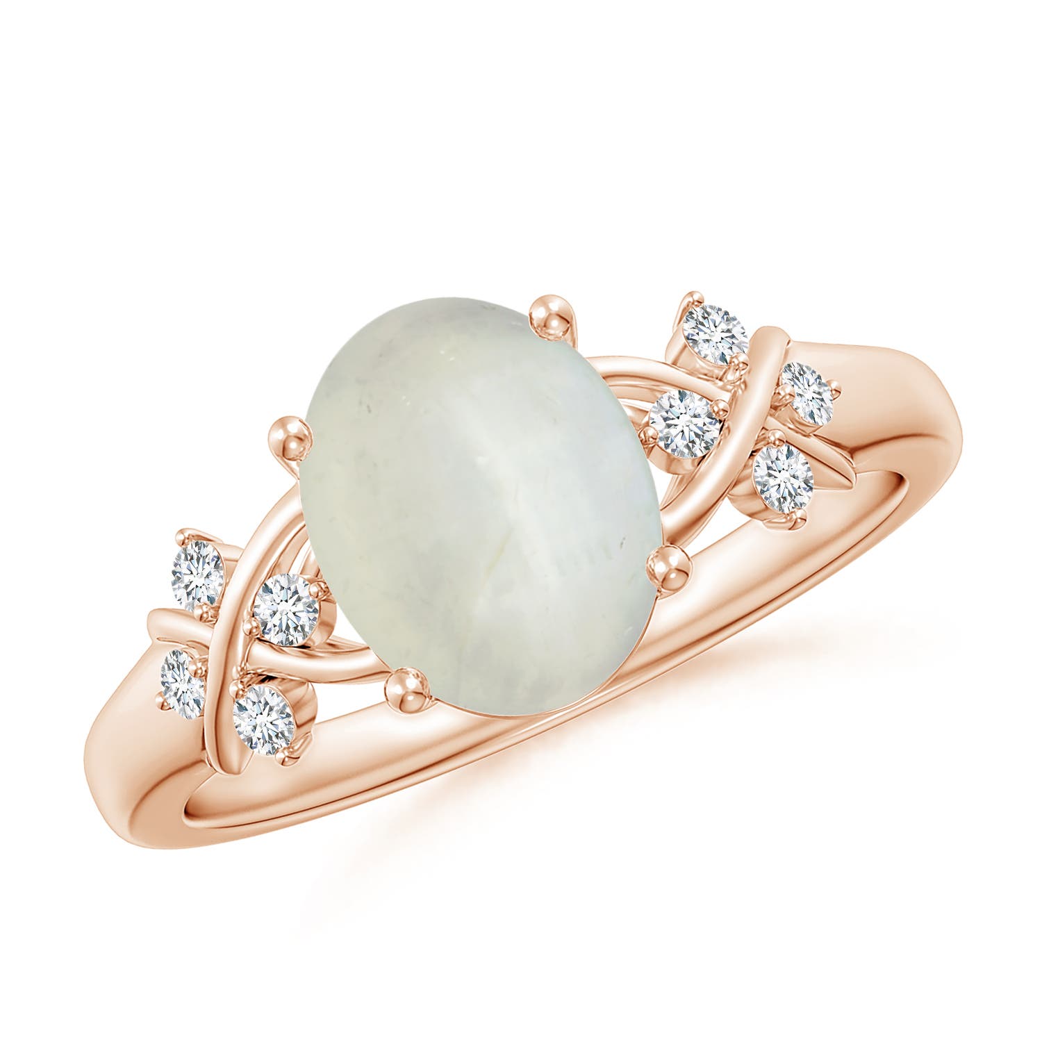 AA - Moonstone / 1.81 CT / 14 KT Rose Gold