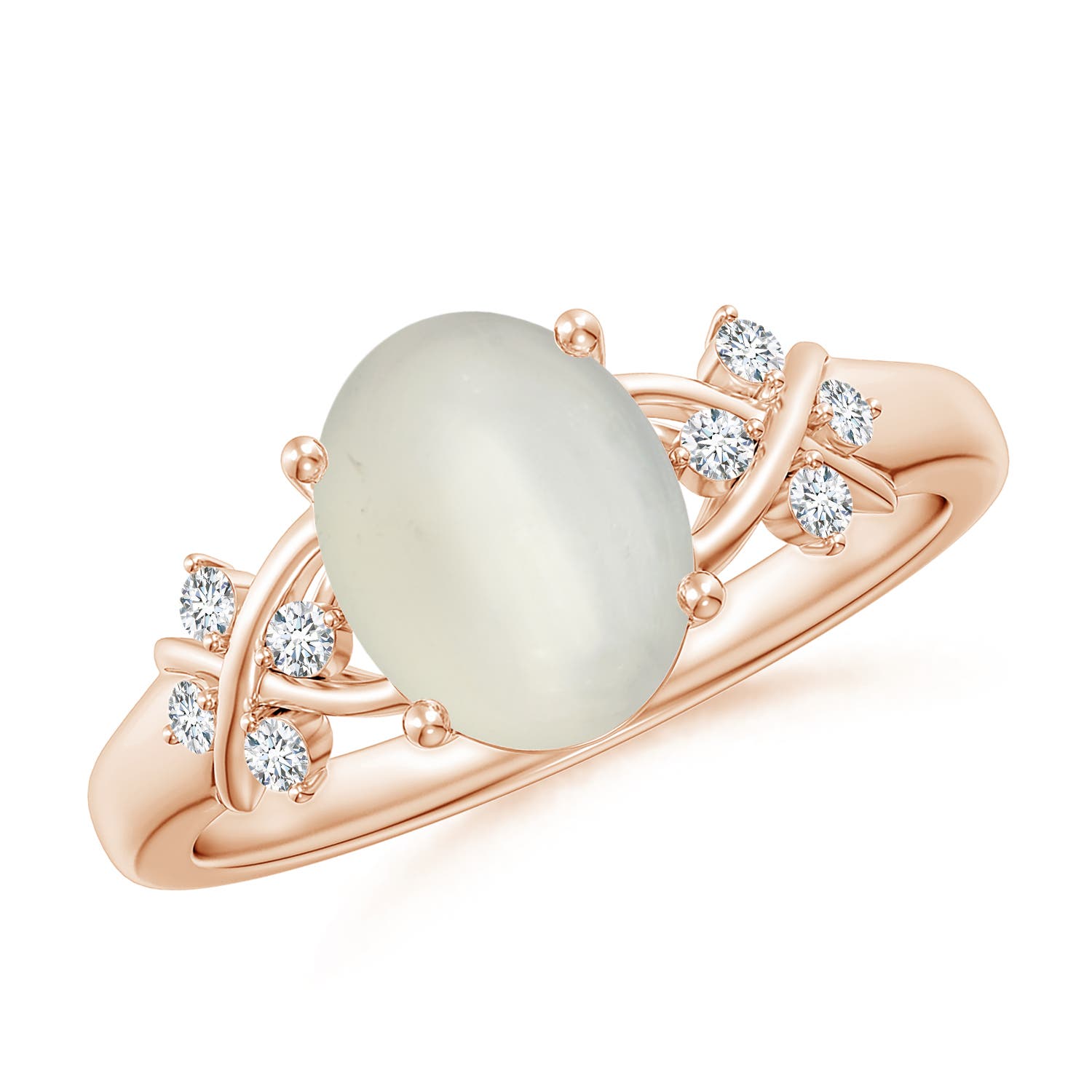 AAA - Moonstone / 1.81 CT / 14 KT Rose Gold