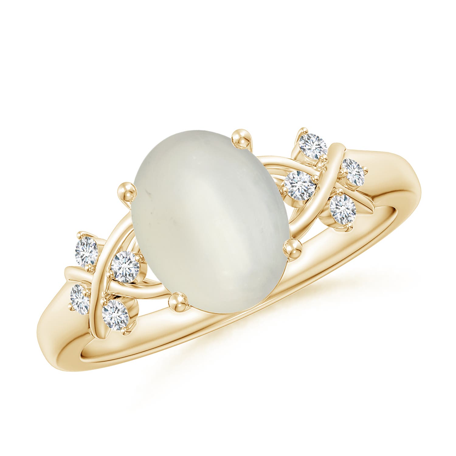 AAA - Moonstone / 1.81 CT / 14 KT Yellow Gold