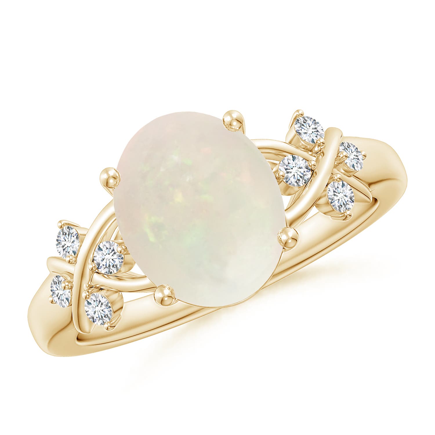 A - Opal / 1.62 CT / 14 KT Yellow Gold