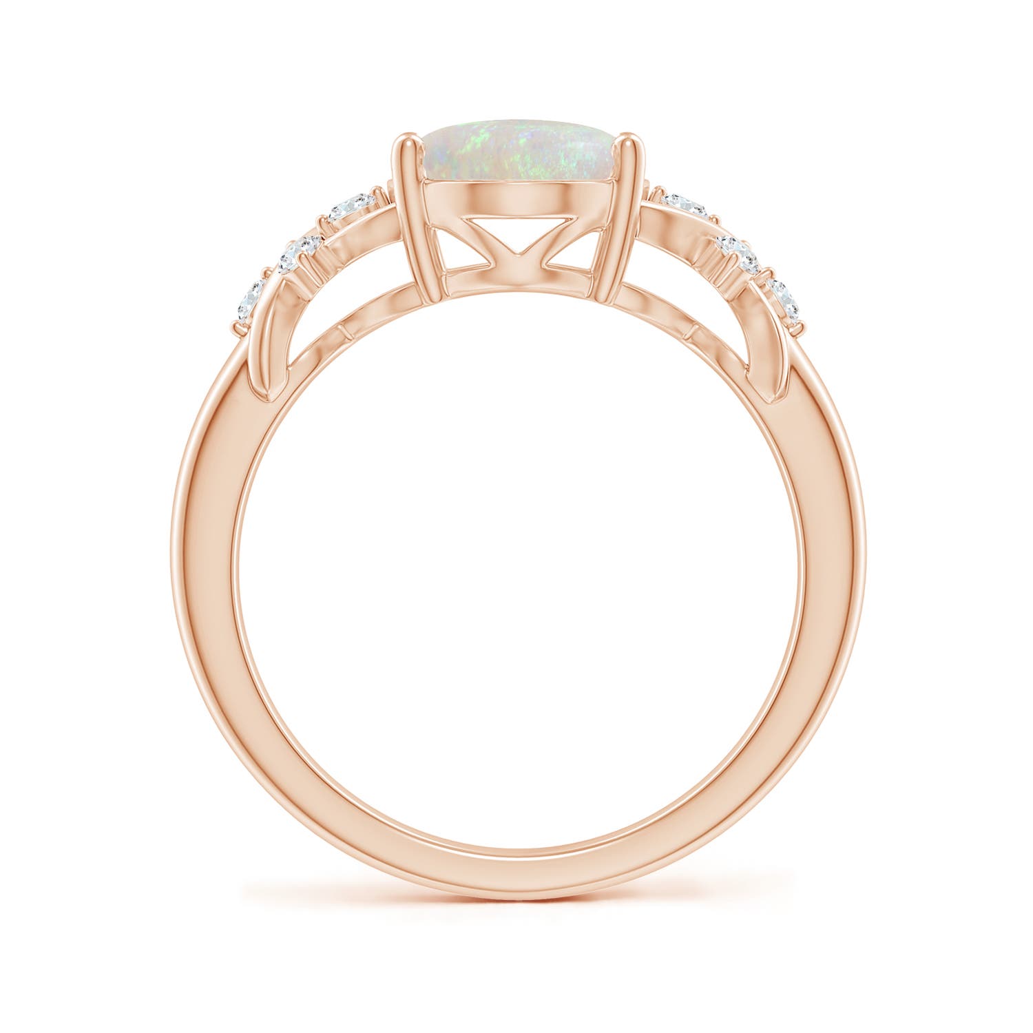 AA - Opal / 1.62 CT / 14 KT Rose Gold