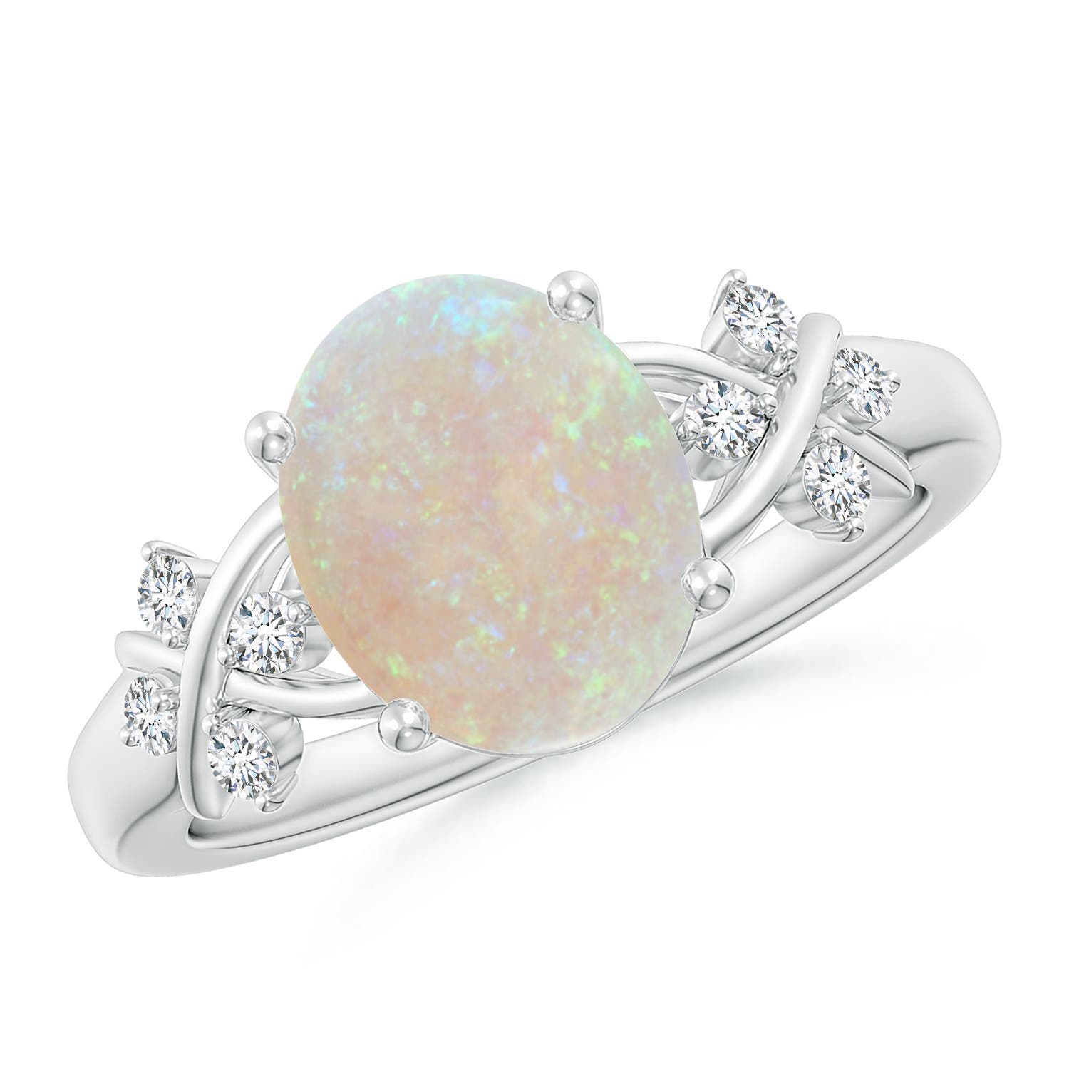 AA - Opal / 1.62 CT / 14 KT White Gold