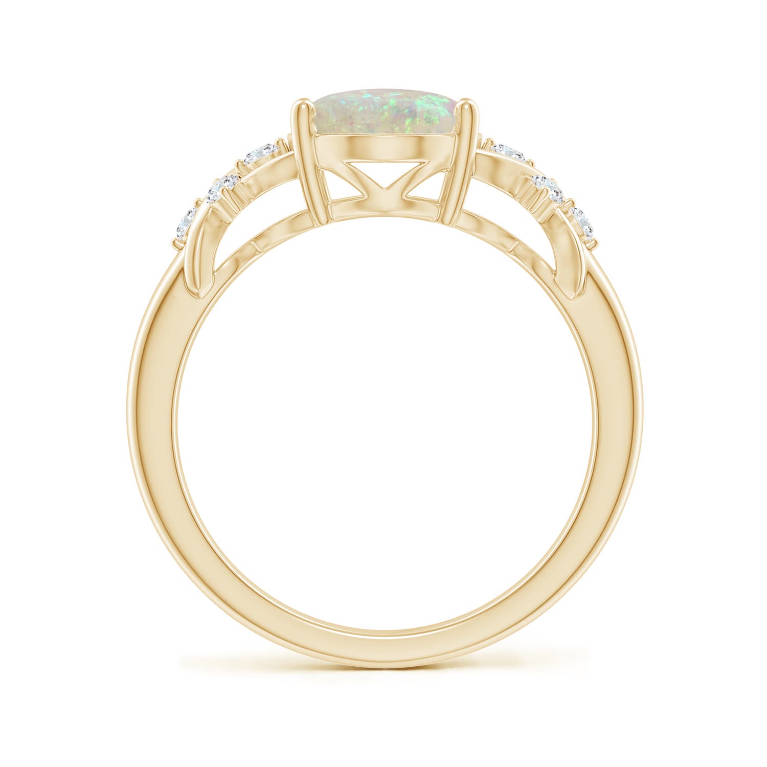 AAA - Opal / 1.62 CT / 14 KT Yellow Gold