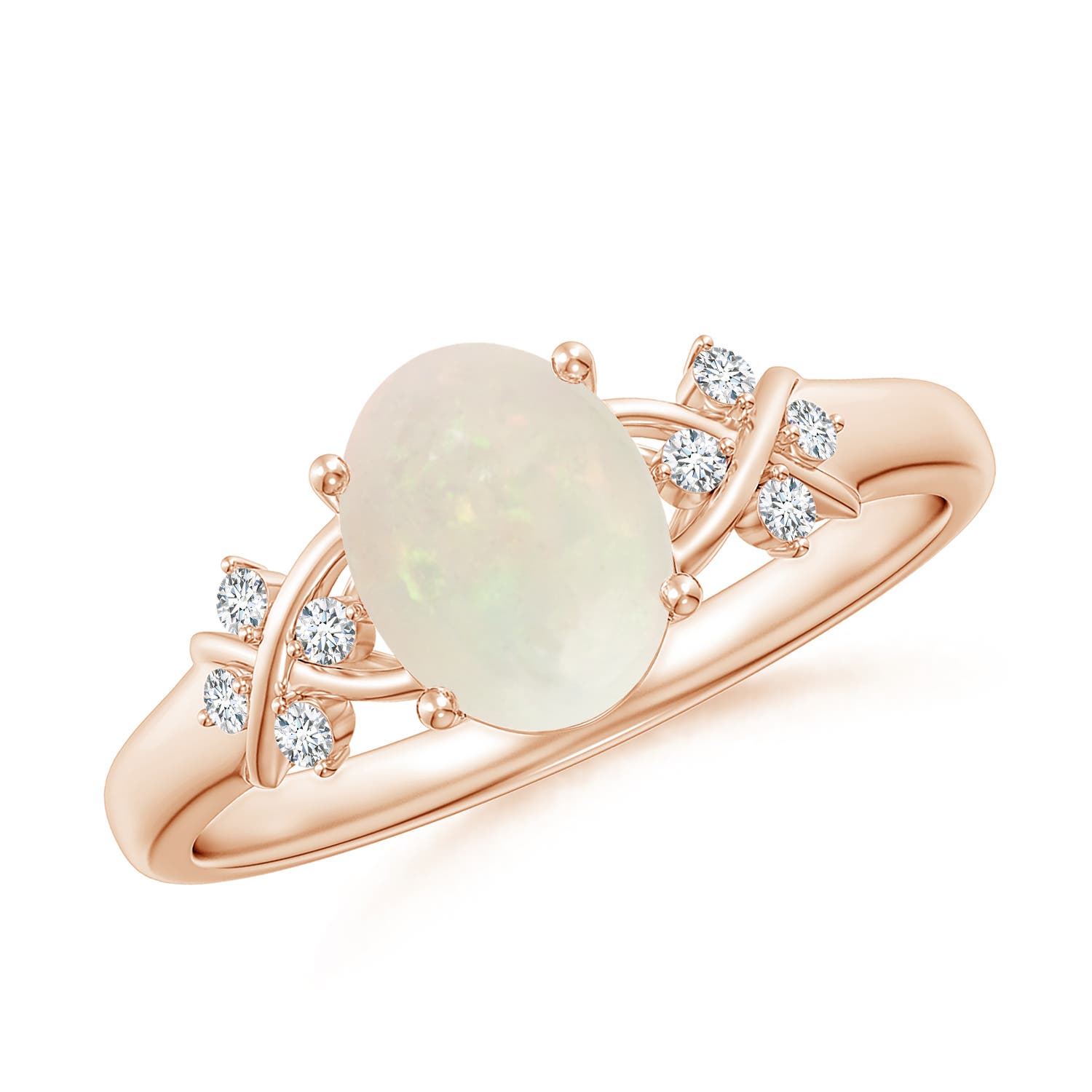 A - Opal / 0.88 CT / 14 KT Rose Gold