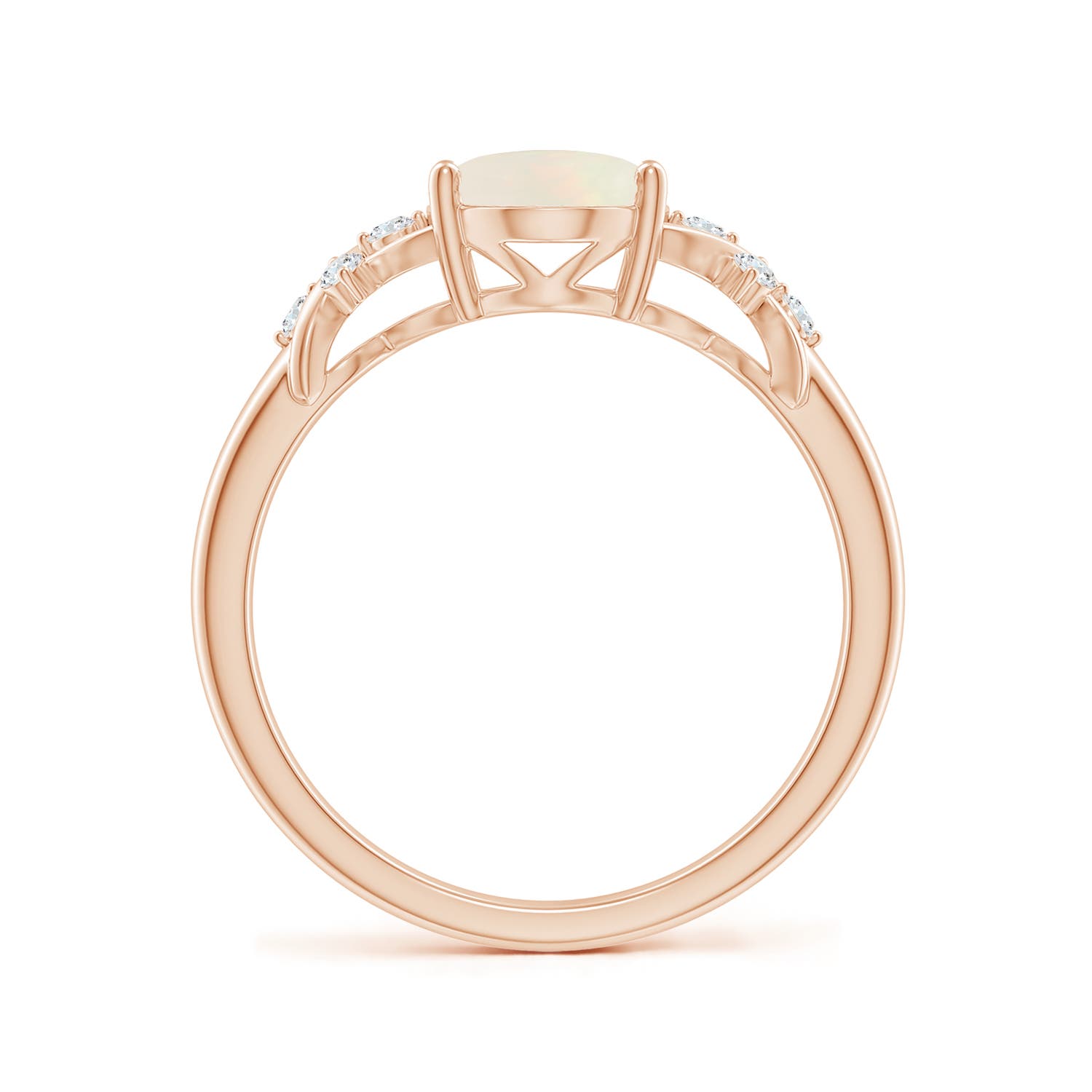 A - Opal / 1.21 CT / 14 KT Rose Gold