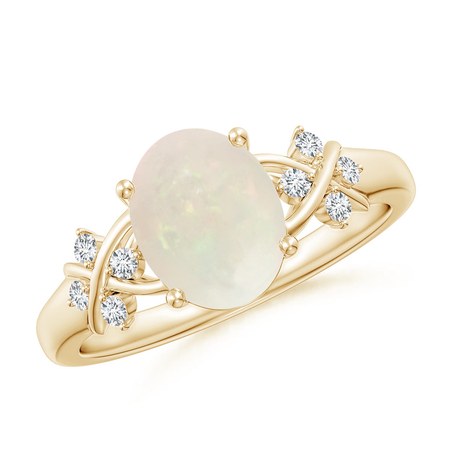 A - Opal / 1.21 CT / 14 KT Yellow Gold