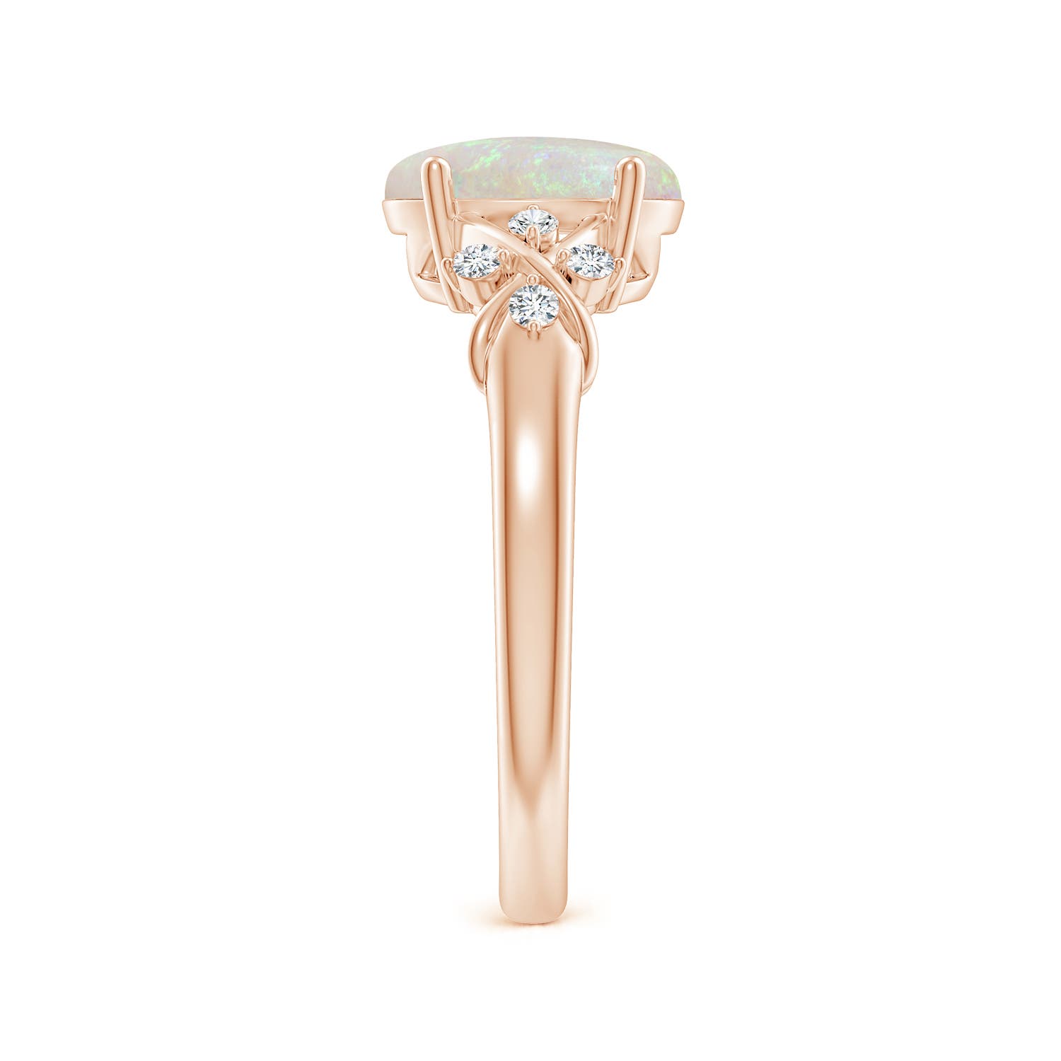 AA - Opal / 1.21 CT / 14 KT Rose Gold