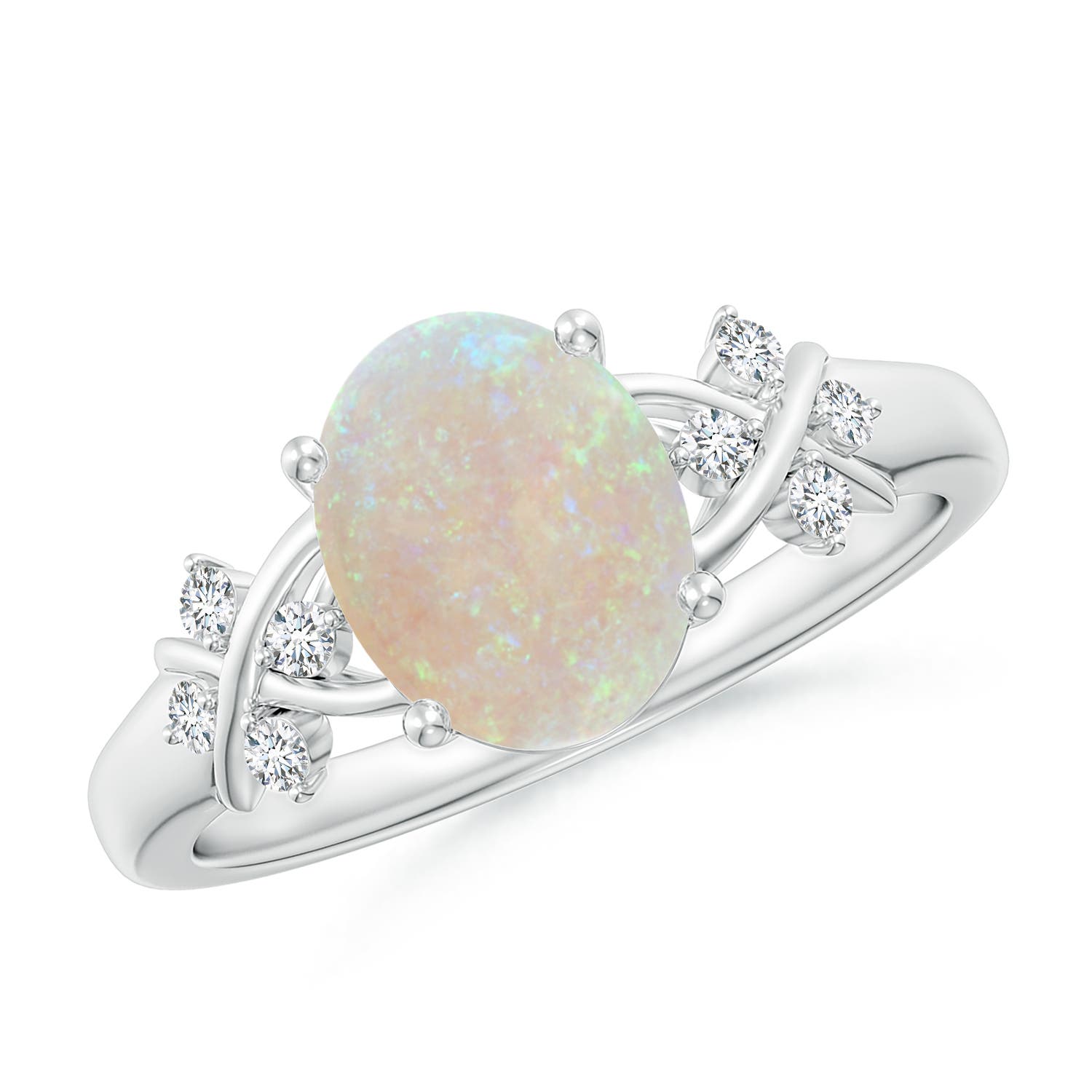 AA - Opal / 1.21 CT / 14 KT White Gold