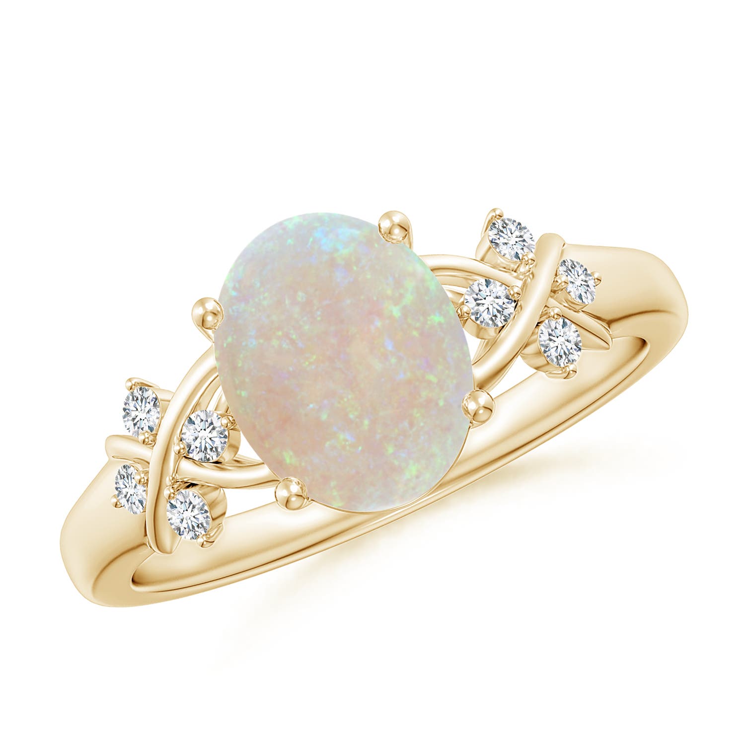 AA - Opal / 1.21 CT / 14 KT Yellow Gold