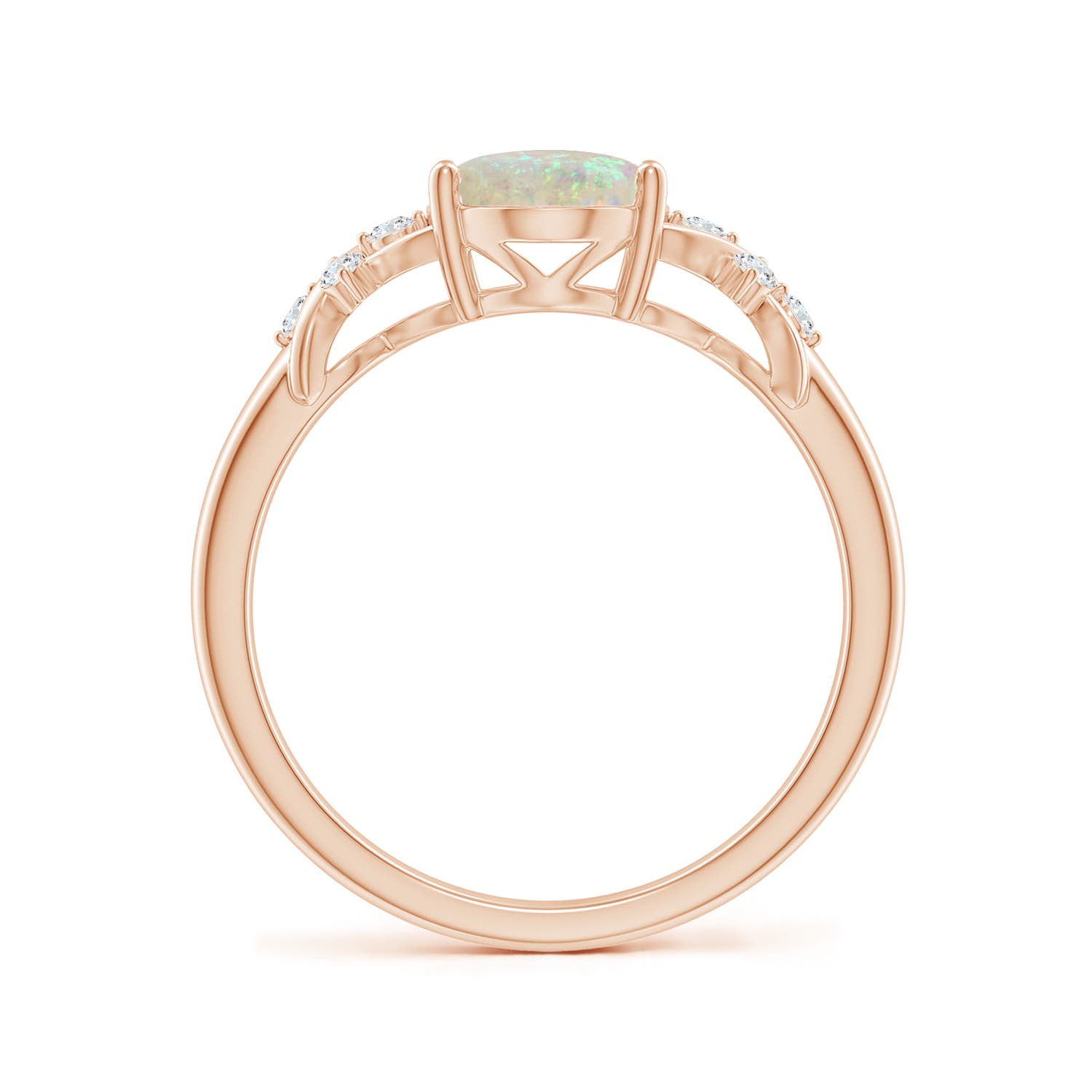 AAA - Opal / 1.21 CT / 14 KT Rose Gold