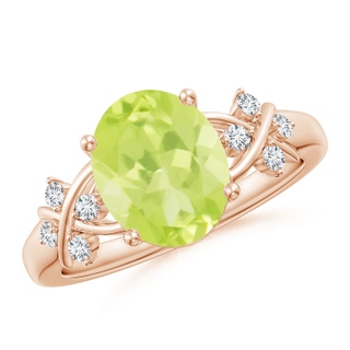 Oval A Peridot