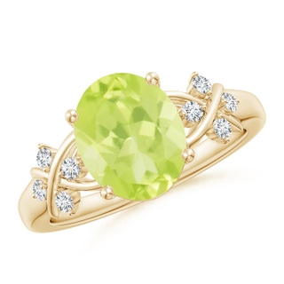 Oval A Peridot