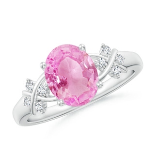 Oval A Pink Sapphire