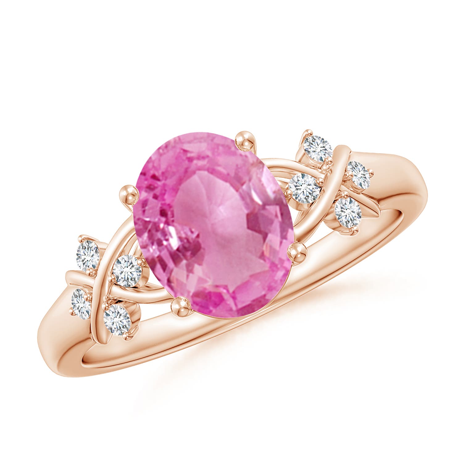 AA - Pink Sapphire / 2.01 CT / 14 KT Rose Gold