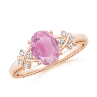 Oval A Pink Tourmaline