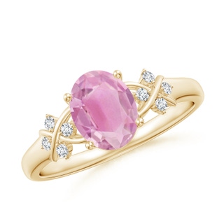Oval A Pink Tourmaline