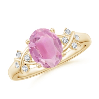 Oval A Pink Tourmaline