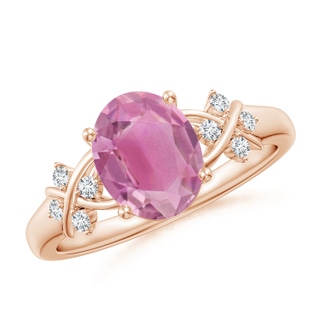 Oval AA Pink Tourmaline