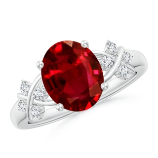 Oval AAAA Ruby