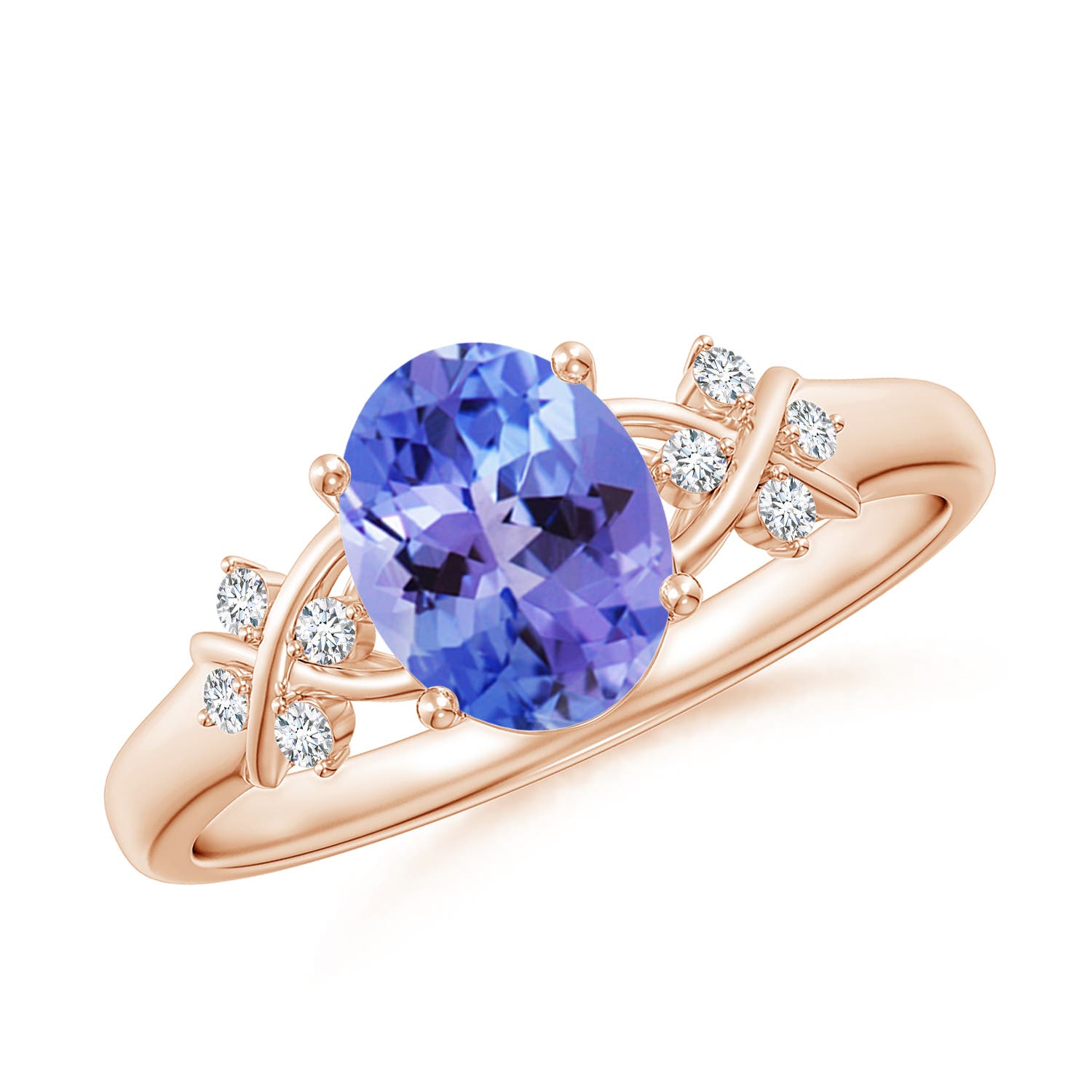 AA - Tanzanite / 1.33 CT / 14 KT Rose Gold