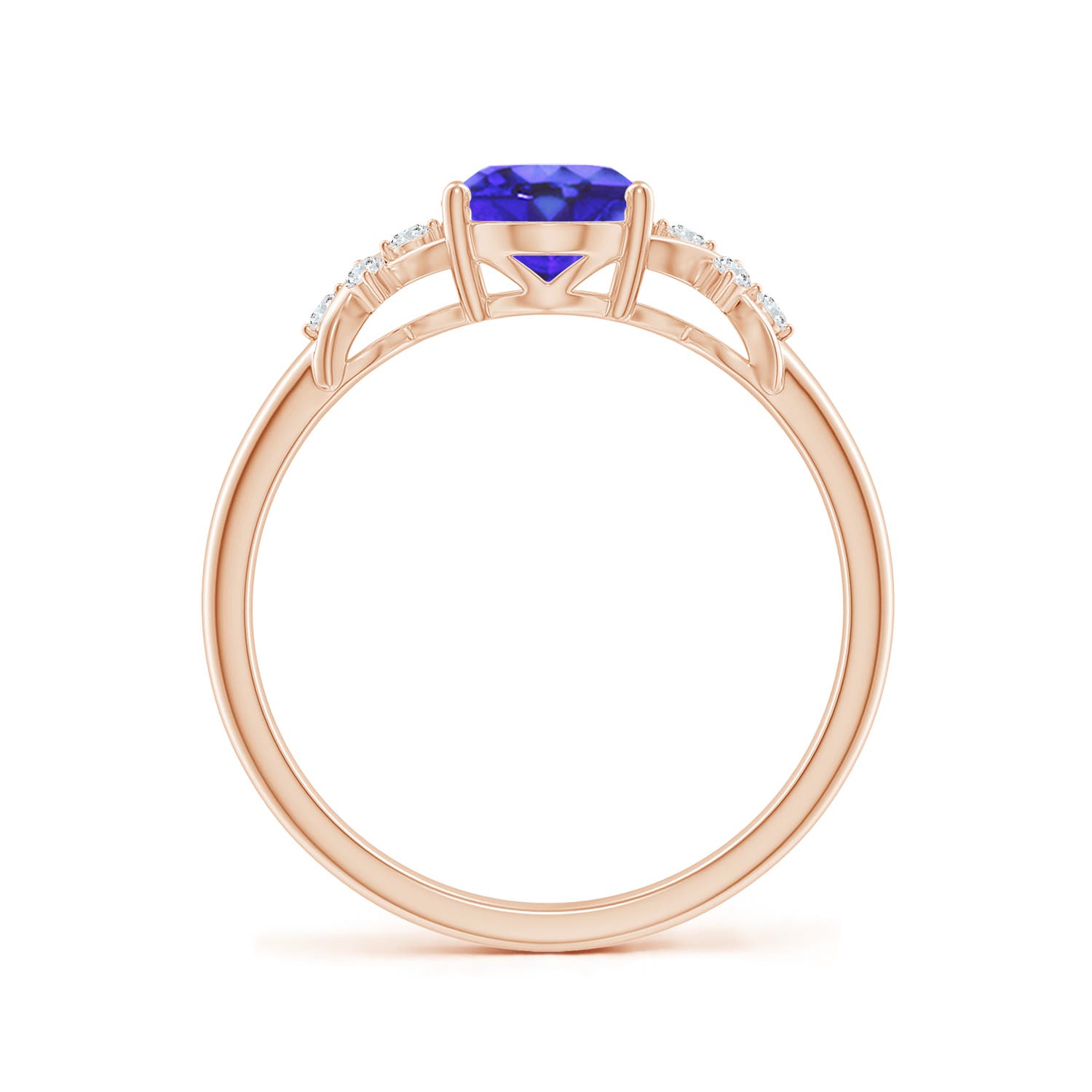 AA - Tanzanite / 1.33 CT / 14 KT Rose Gold