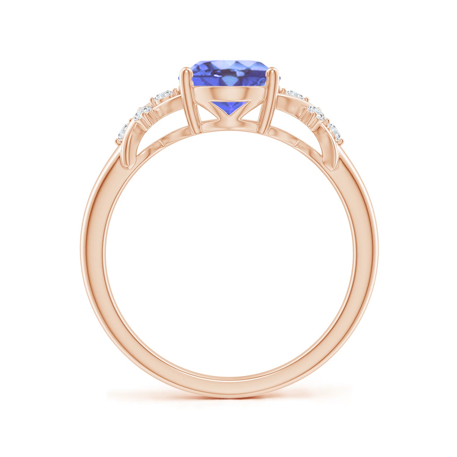 A - Tanzanite / 2.01 CT / 14 KT Rose Gold