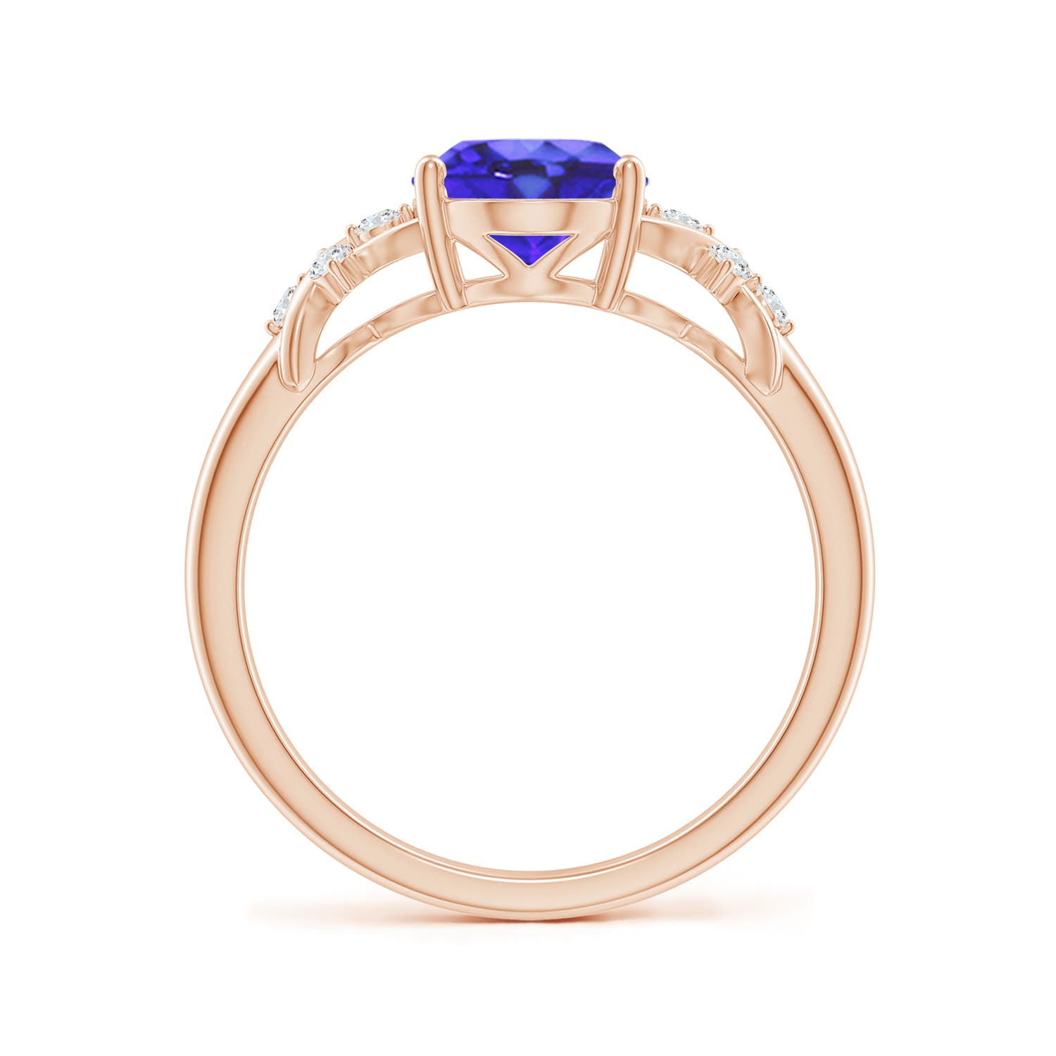 AA - Tanzanite / 2.01 CT / 14 KT Rose Gold