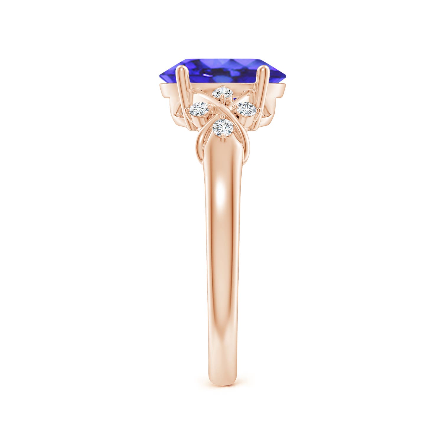 AA - Tanzanite / 2.01 CT / 14 KT Rose Gold