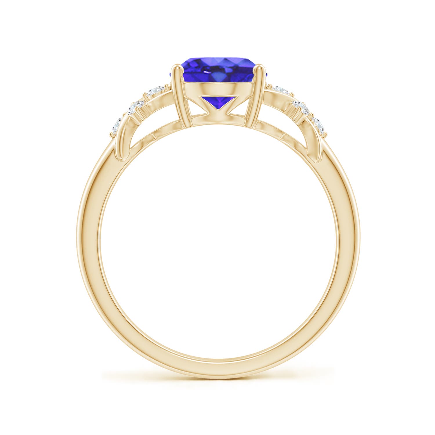 AA - Tanzanite / 2.01 CT / 14 KT Yellow Gold