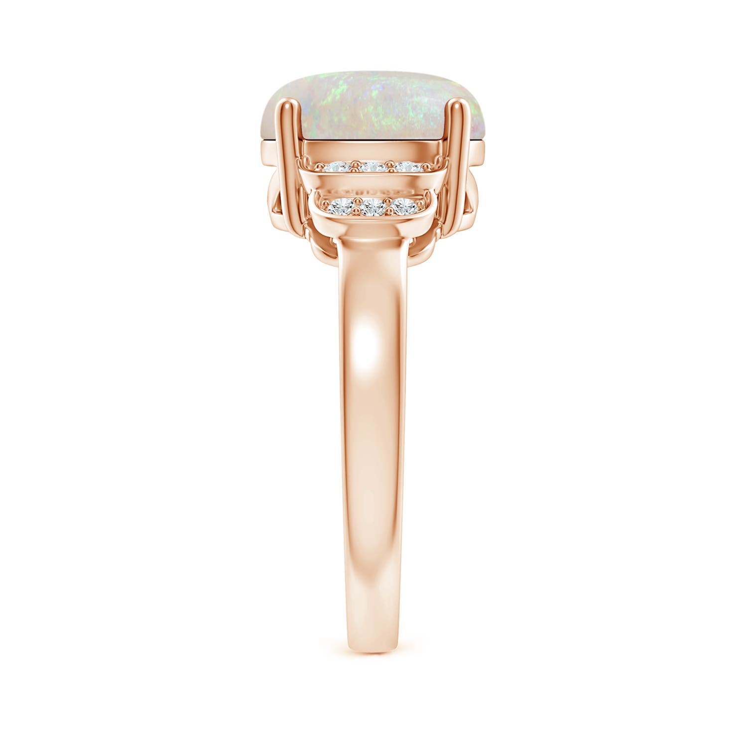 AA - Opal / 1.56 CT / 14 KT Rose Gold