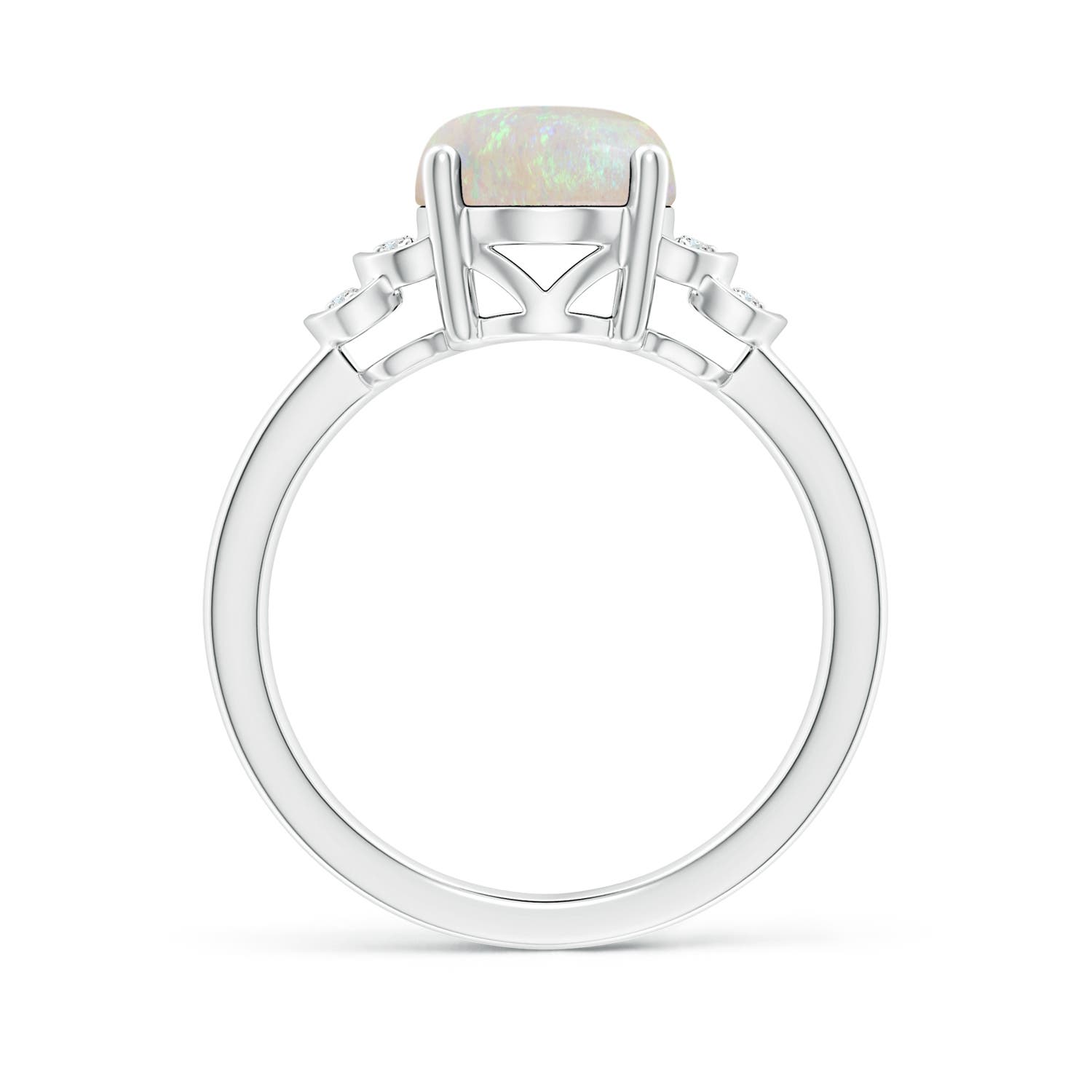 AA - Opal / 1.56 CT / 14 KT White Gold