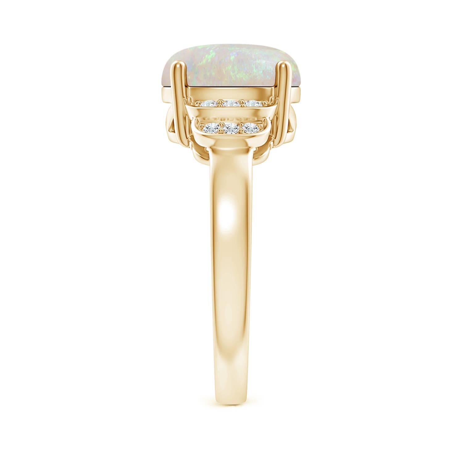 AA - Opal / 1.56 CT / 14 KT Yellow Gold