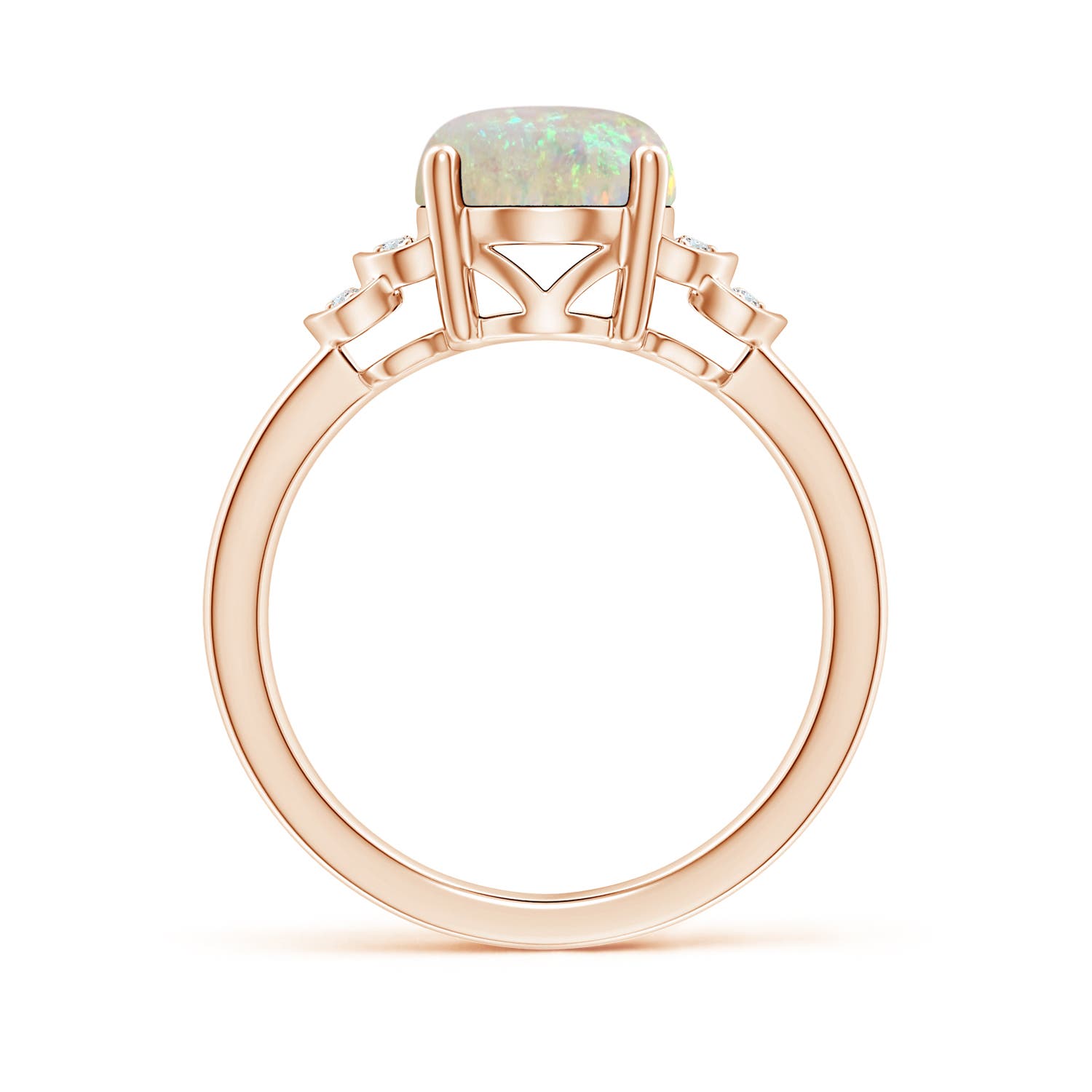 AAA - Opal / 1.56 CT / 14 KT Rose Gold