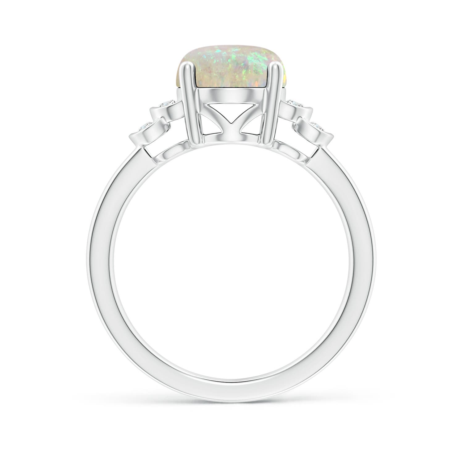 AAA - Opal / 1.56 CT / 14 KT White Gold